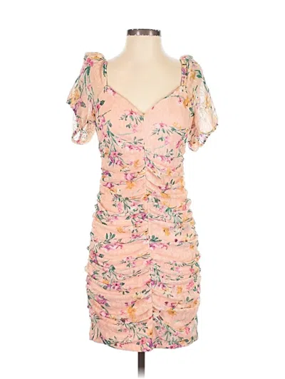 Pre-owned Guess Cocktail Dress In Pink