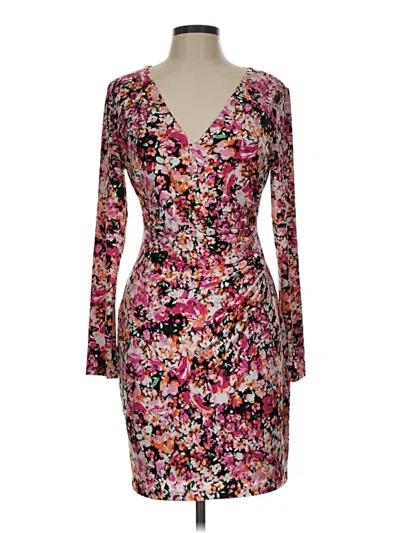 Pre-owned Guess Cocktail Dress In Pink