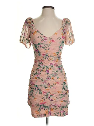 Pre-owned Guess Cocktail Dress In Pink