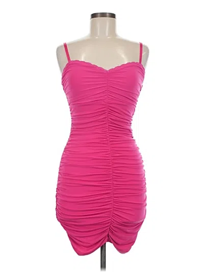 Pre-owned Guess Cocktail Dress In Pink
