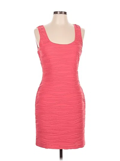 Pre-owned Guess Cocktail Dress In Pink