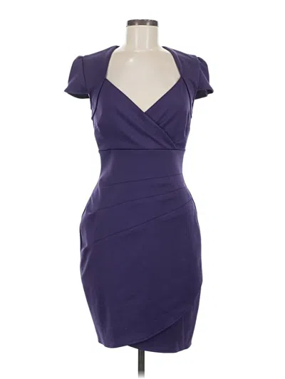Pre-owned Guess Cocktail Dress In Purple