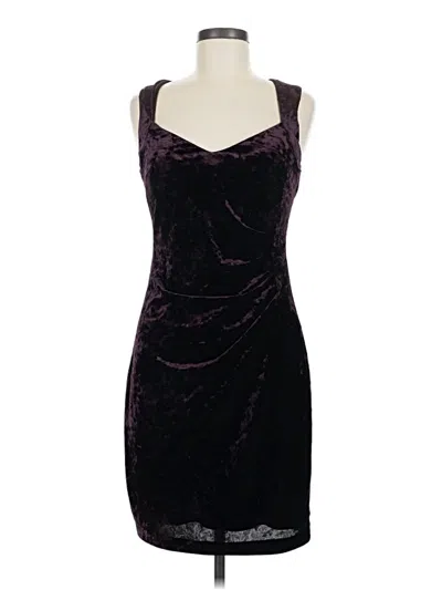 Pre-owned Guess Cocktail Dress In Purple