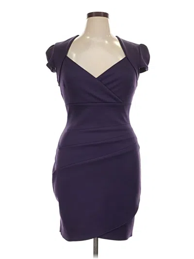 Pre-owned Guess Cocktail Dress In Purple
