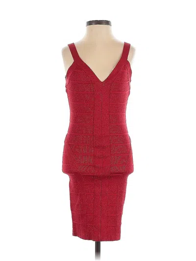 Pre-owned Guess Cocktail Dress In Red