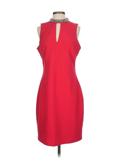 Pre-owned Guess Cocktail Dress In Red