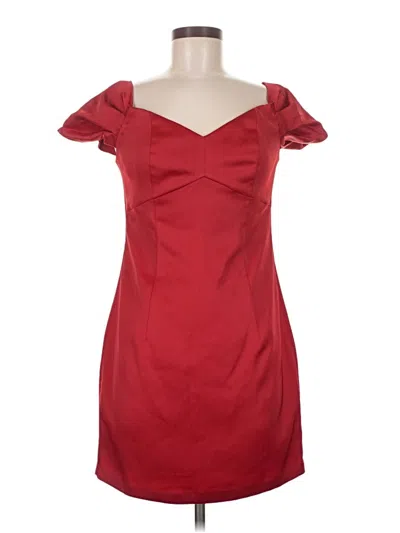 Pre-owned Guess Cocktail Dress In Red