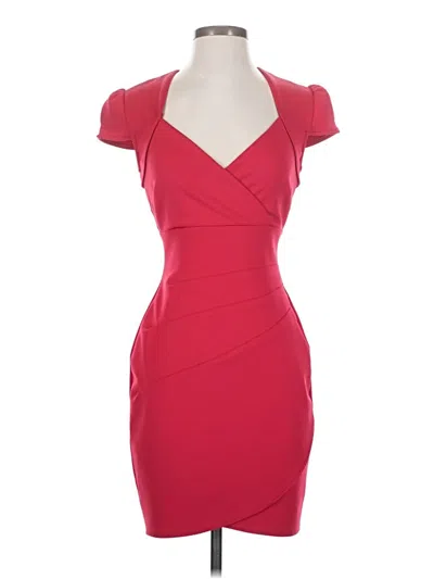 Pre-owned Guess Cocktail Dress In Red