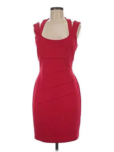 Pre-owned Guess Cocktail Dress In Red