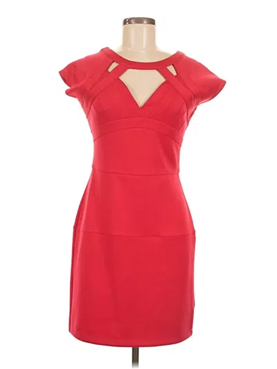 Pre-owned Guess Cocktail Dress In Red