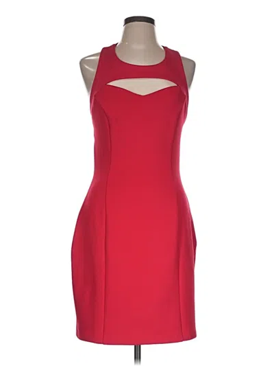 Pre-owned Guess Cocktail Dress In Red