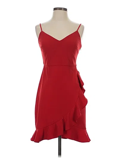 Pre-owned Guess Cocktail Dress In Red