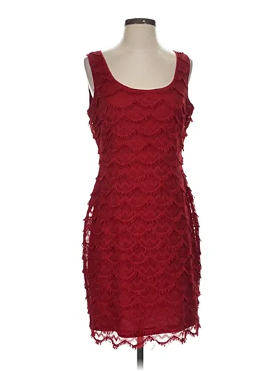 Pre-owned Guess Cocktail Dress In Red