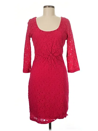Pre-owned Guess Cocktail Dress In Red