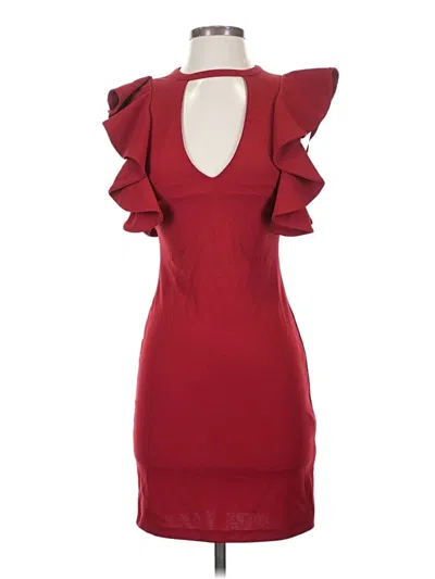 Pre-owned Guess Cocktail Dress In Red
