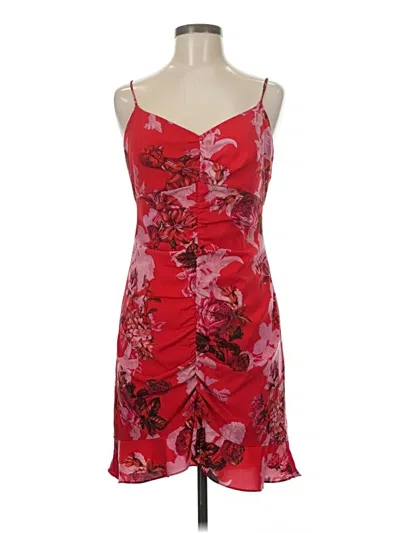 Pre-owned Guess Cocktail Dress In Red