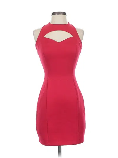 Pre-owned Guess Cocktail Dress In Red