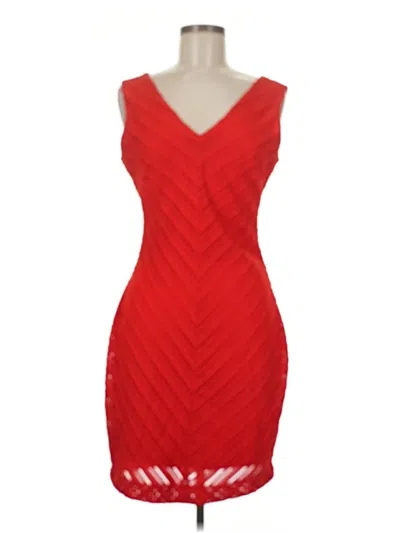 Pre-owned Guess Cocktail Dress In Red