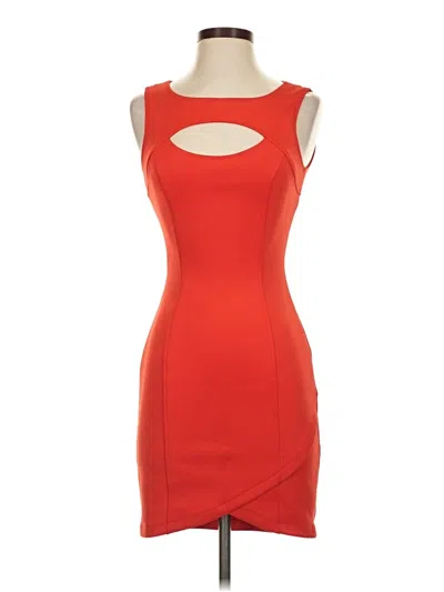Pre-owned Guess Cocktail Dress In Red