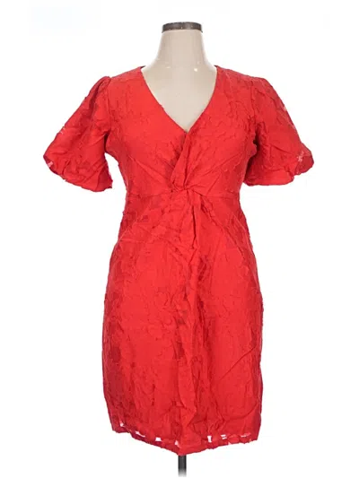 Pre-owned Guess Cocktail Dress In Red
