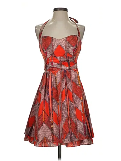 Pre-owned Guess Cocktail Dress In Red