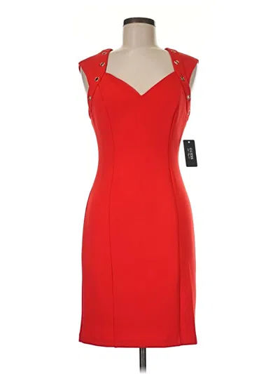 Guess Cocktail Dress In Red