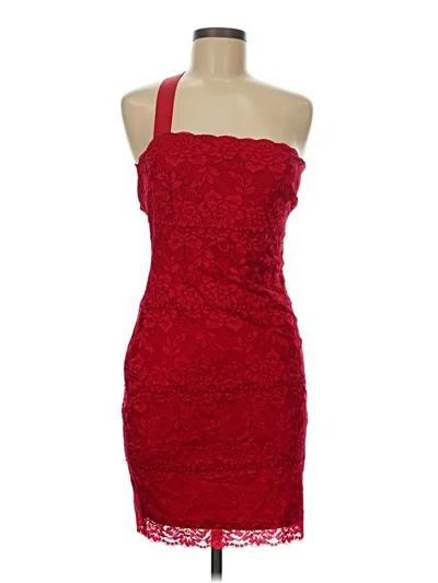 Pre-owned Guess Cocktail Dress In Red