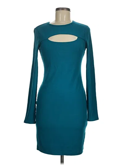 Pre-owned Guess Cocktail Dress In Teal