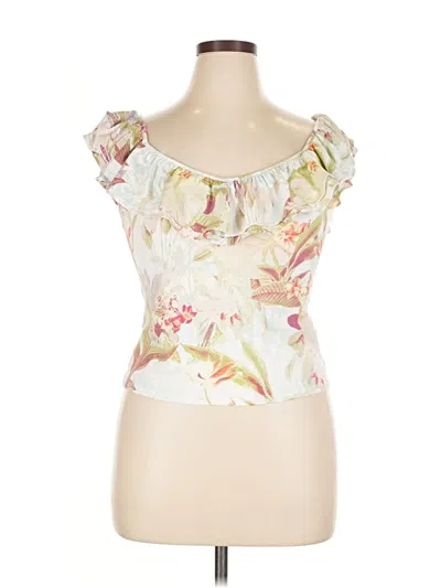 Pre-owned Guess Cocktail Dress In White