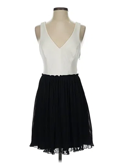 Pre-owned Guess Cocktail Dress In White