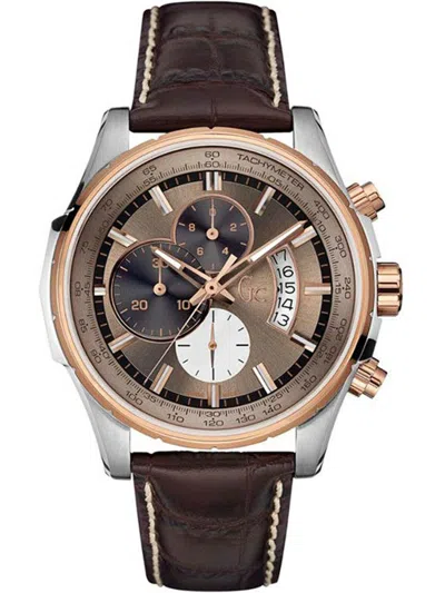 Pre-owned Guess Collection X81012g5s,men Chronograph,sapphire Crystal,screw Crown,100m Wr