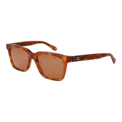 Guess Copper Plastic Sunglasses In Orange