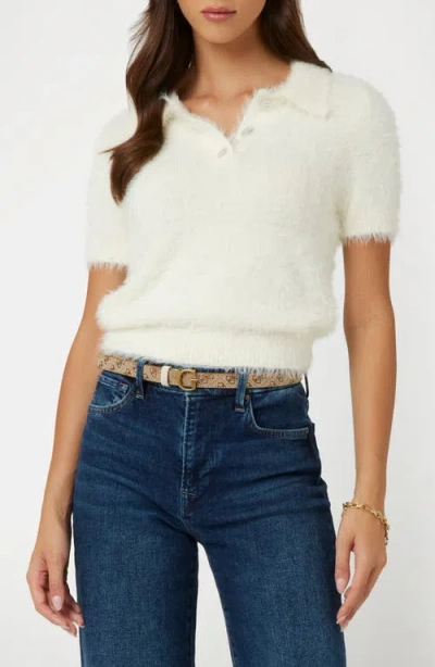 Guess Coraline Sweater Polo In White