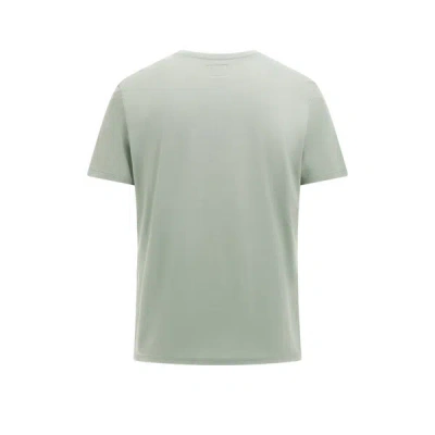 Guess Cotton And Linen T-shirt In Green