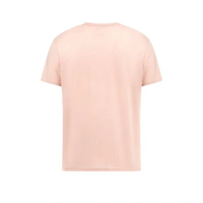 Guess Cotton Logo T-shirt In Pink