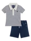 Guess Cotton Shorts Set In Blue