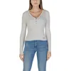 Guess Cream Viscose Tops & T-shirt