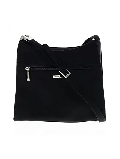 Pre-owned Guess Crossbody Bag In Black