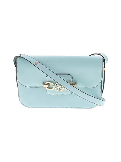 Pre-owned Guess Crossbody Bag In Blue