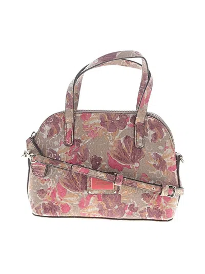 Pre-owned Guess Crossbody Bag In Pink