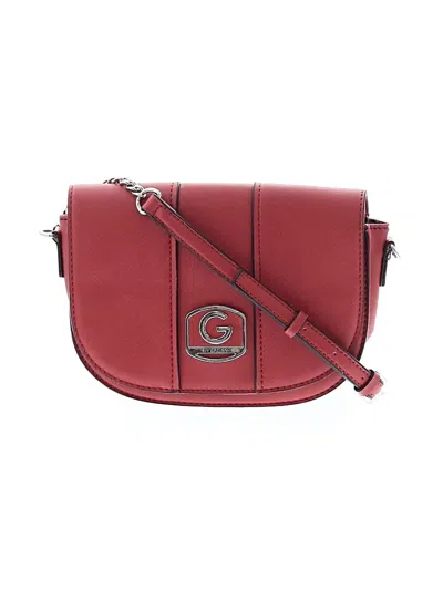 Pre-owned Guess Crossbody Bag In Red