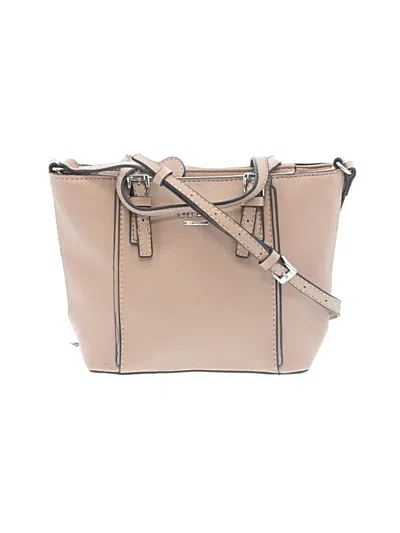 Pre-owned Guess Crossbody Bag In Tan