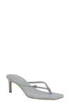 Guess Crystal Embellished Sandal In Blue