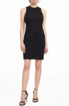 Guess Women's Sleeveless Crewneck Sheath Dress In Black