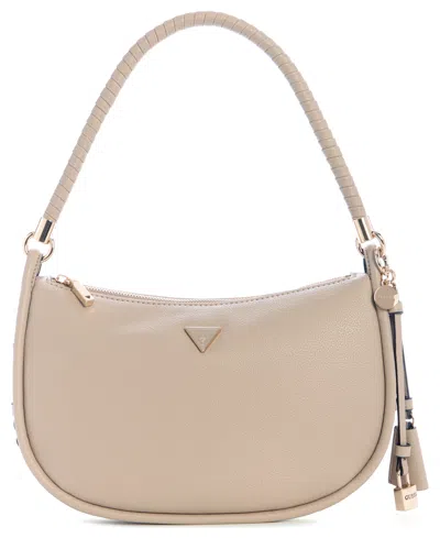 Guess Danya Medium Hobo Shoulder Bag In Sand