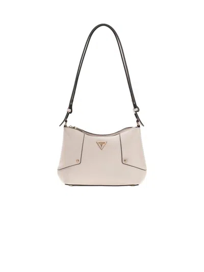 Guess Darcy Shoulder Bag In Neutral