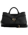 Guess Dea Medium Girlfriend Satchel In Black