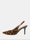 Guess Decollett And Egrave; And Shoes With Woman Heel  ♪ Lep05 Nasshaly Tan In Brown