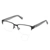 Guess Demo Browline Men's Eyeglasses Gu50095 002 55