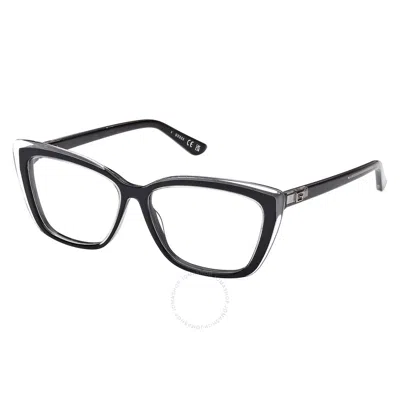 Guess Demo Cat Eye Ladies Eyeglasses Gu2977 005 55
